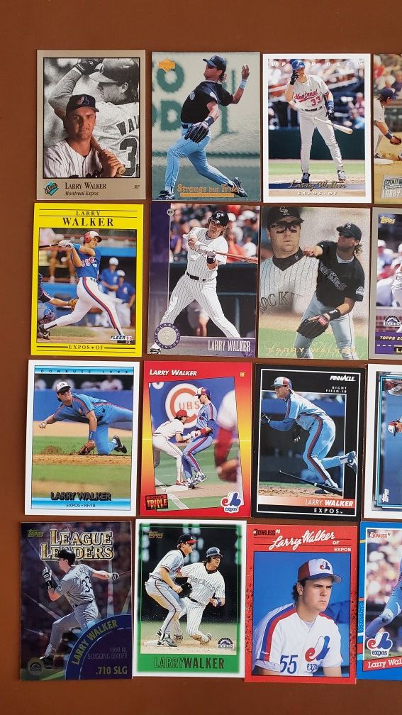 Baseball Cards - Larry Walker