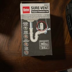 Sink Air Vent Plumbing 