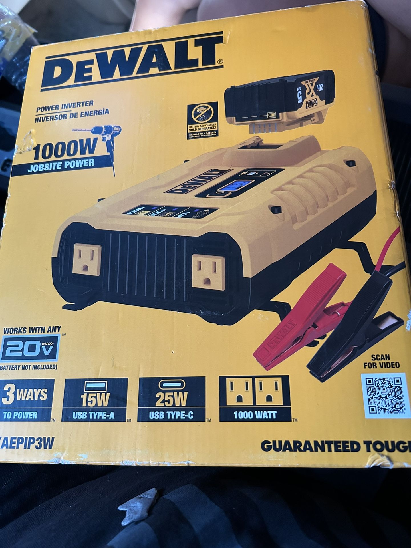 DEWALT NEW POWER INVERTER $80