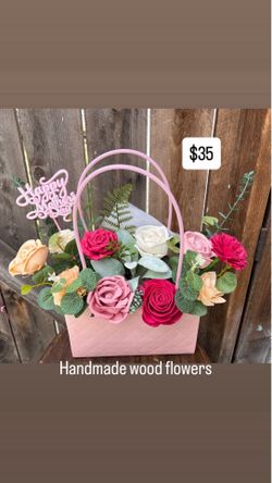 Eternal wood flowers mothers day