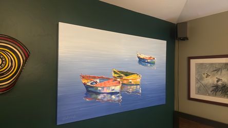 Painting boat