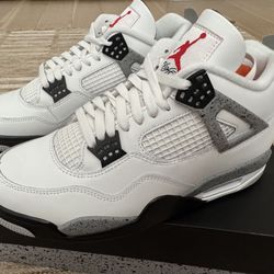 (Brand New/DS) Jordan 4 White Cement // Sizes 11 & 11.5
