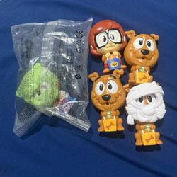 Scooby Doo Halloween 2025 Burger King Toy Figure Lot of 5