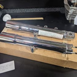 Harley-Davidson Stock Chrome 00' + Later Fork Sliders