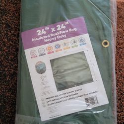 24" X 24" Insulated Backflow Bag - Sealed