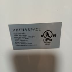 Hatha Space Hsp 001 Tru HEPA Air Purifier For Homes