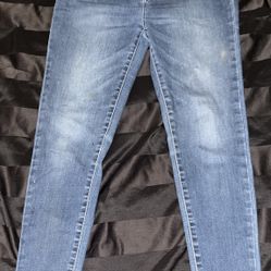 Wax Jean, Skinny High Wasted, Dark Blue, Size  9/29