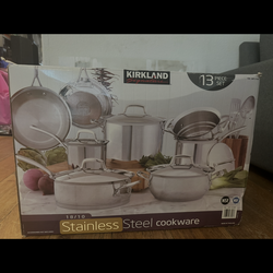 stainless steel cookware set