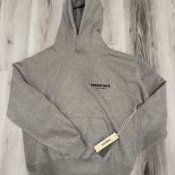 Fear of God Essentials Dark Oatmeal Hoodie