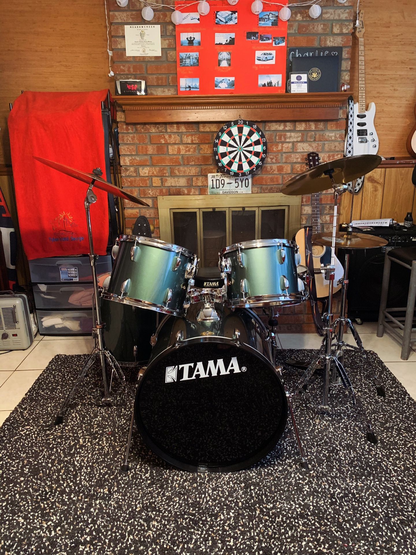 Full Tama drum set for sale!!!