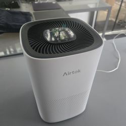 AIRTOK Air Purifier for Home HEPA Filter, White - Like New