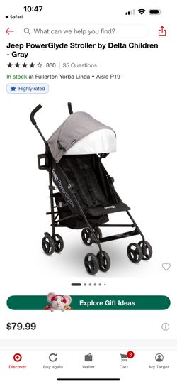 Jeep Power Glyde Stroller By Delta Children