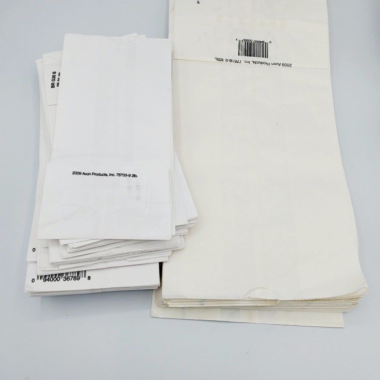 2009 Avon Paper Bags for Representatives 10lb and 2lb 88 total