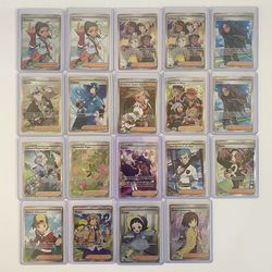 Pokémon TCG Assorted Trainer & Supporter Lot of 19 Holofoil Cards - Mint/Near Mint
