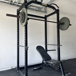 Powertec Squat Rack Set