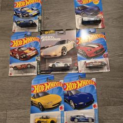 Mazda Hot Wheels Lot