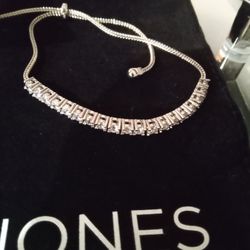 Adjustable Rhinestone Bracelet 