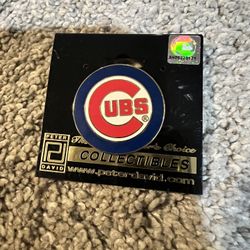 Vintage Chicago Cubs MLB Baseball Collectibles Pin - Peter David ***New Never Used***