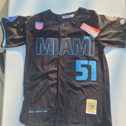 GIANTS MIAMI BASEBALL JERSEY 