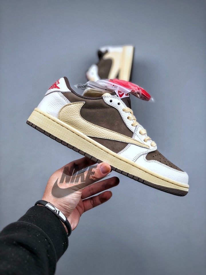 Jordan 1 Low Travis Scott Reverse Mocha All Sizes Available