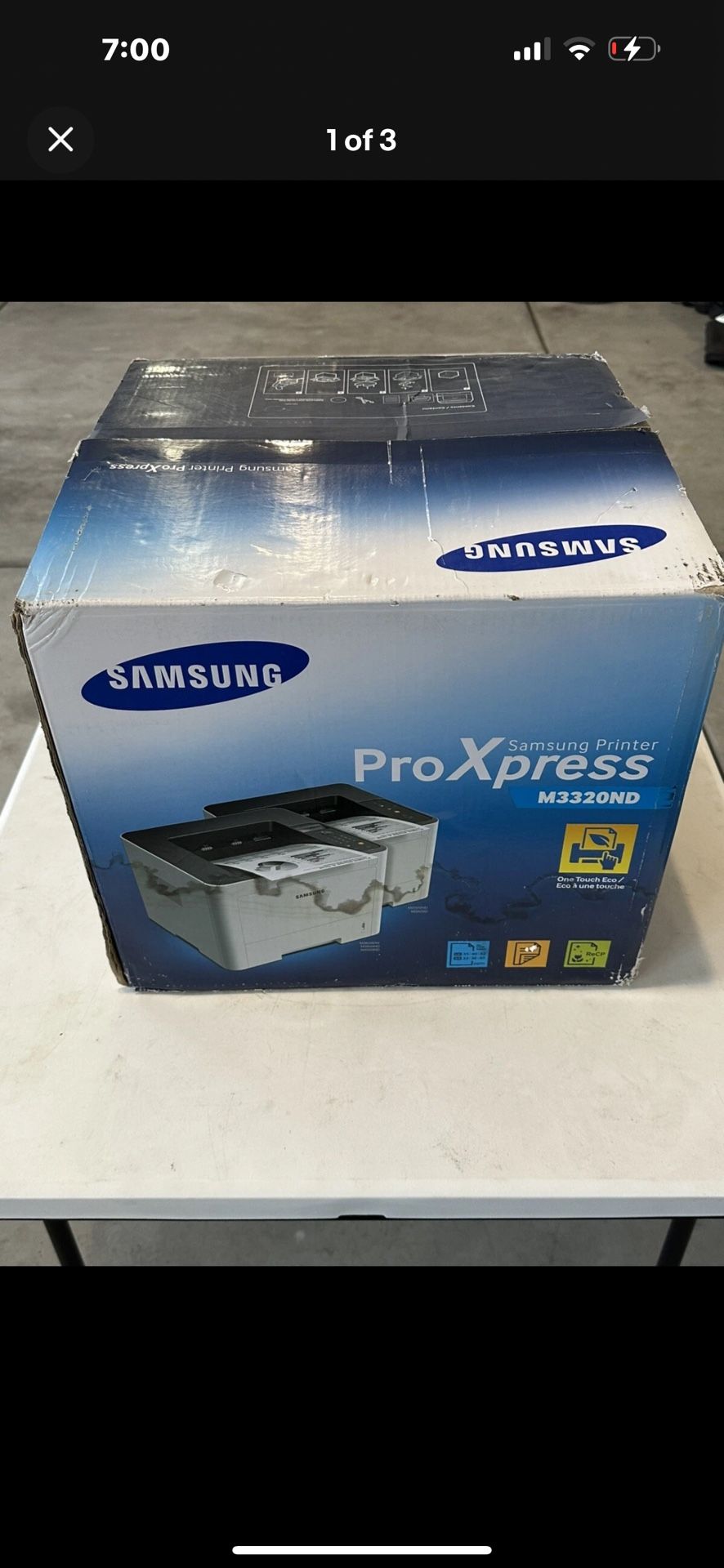 Samsung ProXpress M3320ND SL-M3320ND Mono A4 Printer Duplex New In Box