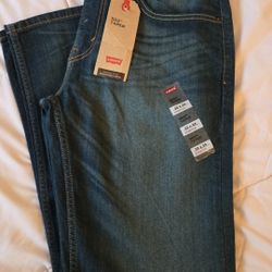 502 LEVIS TAPER STRETCH 32X34