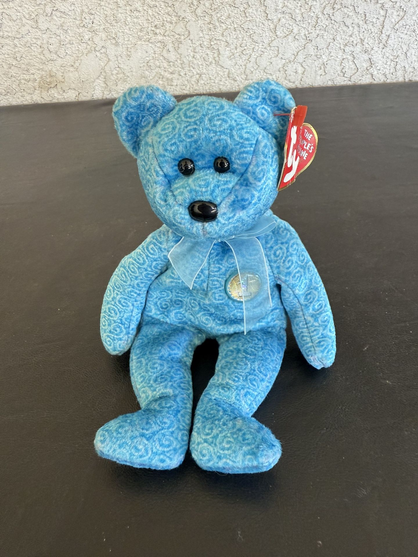 TY Beanie Baby Bear Named Classy