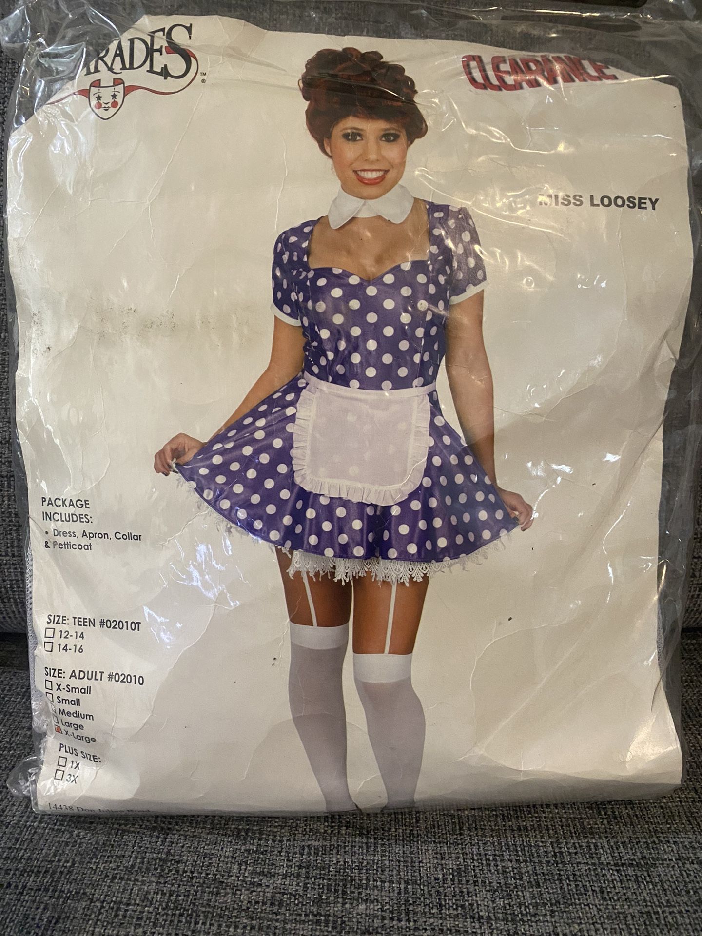 “Miss Loosy” Lucille Ball Parody Costume