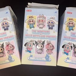 THE MONSTERS x Hello Kitty and Friends Series (3-Pack Labubu)