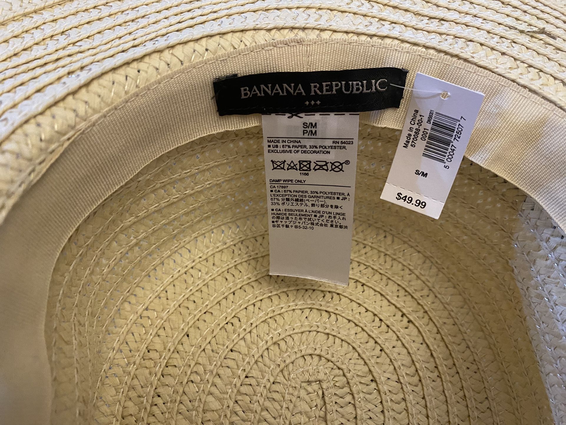 Banana Republic Hat NWT