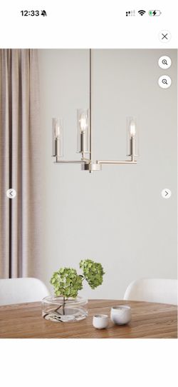 3 light chandelier
