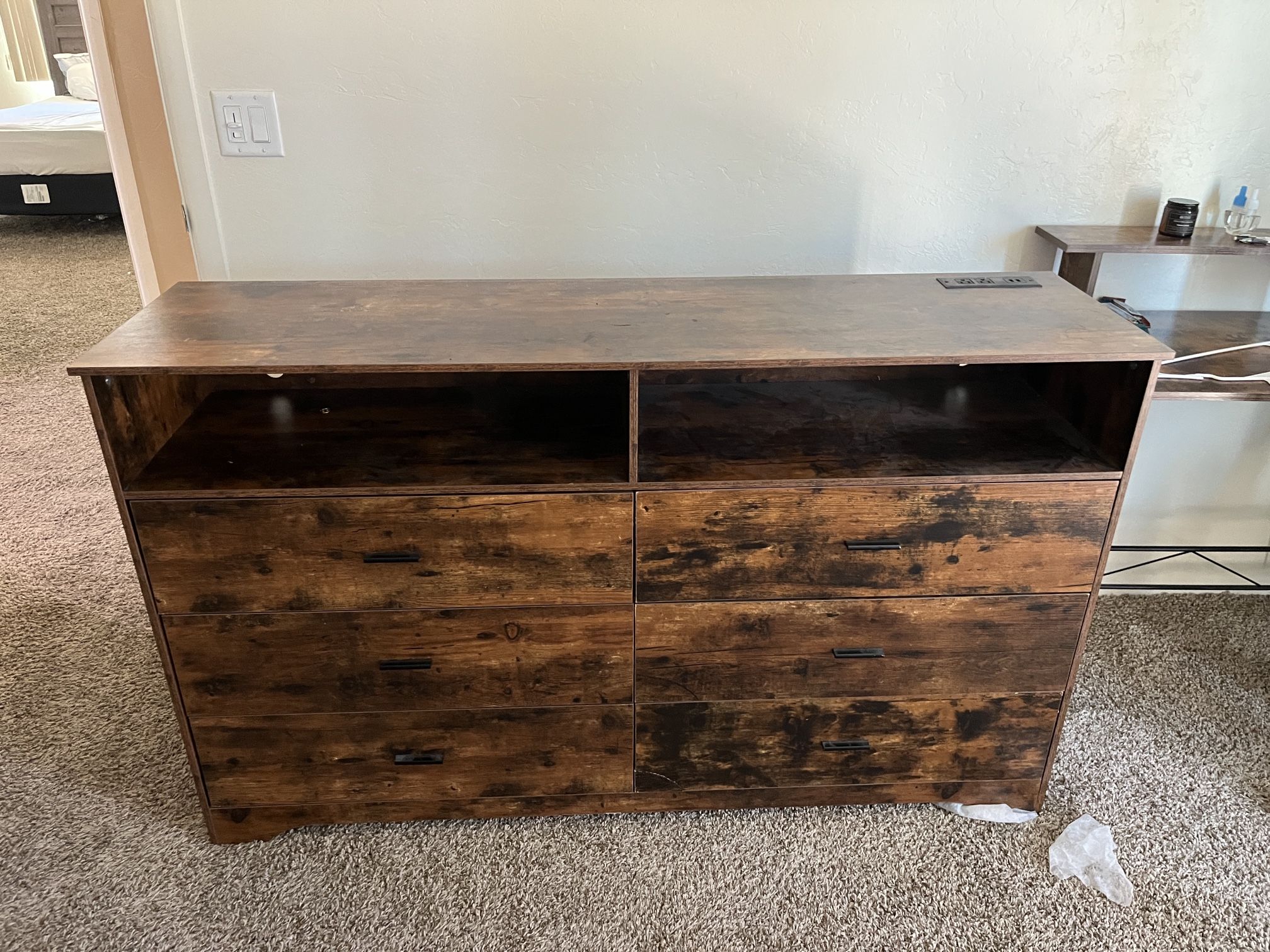 Desk and Dresser/TV Stand