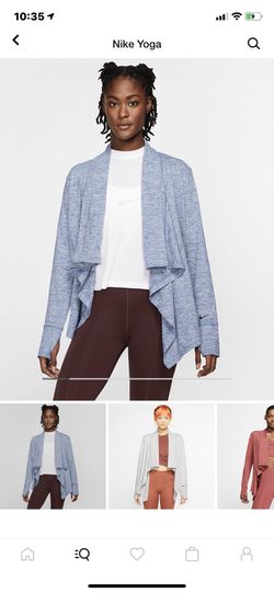 Nike cardigan size medium new