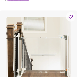 Qdos Crystal Hardware Mounted Gate