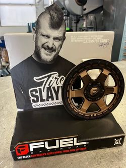 Ken Block /Fuel Wheel display