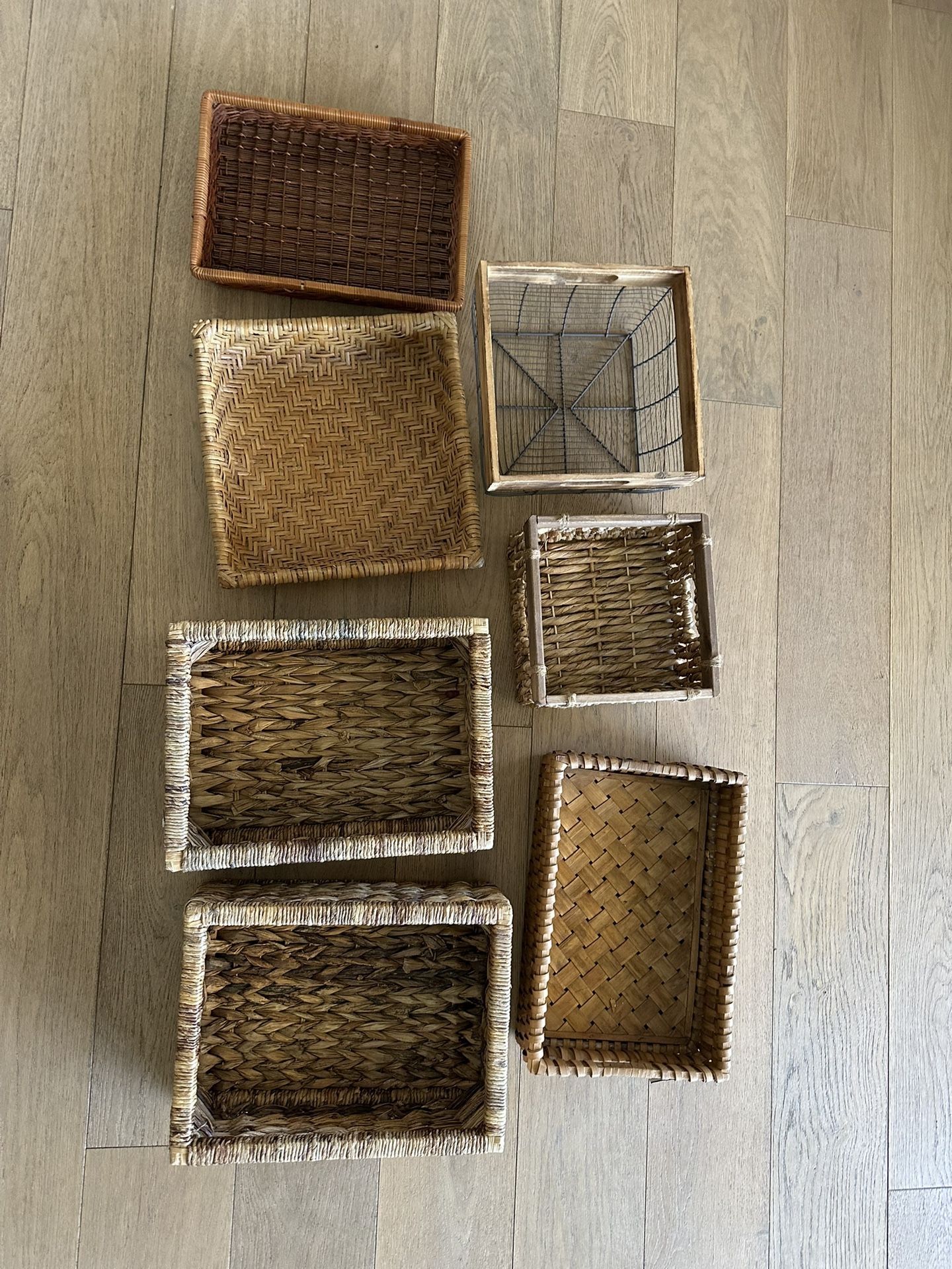 Wicker Basket Lot