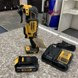 Dewalt 20v Brushless Cordless Oscillating Multi-tool With Battery And Charger 