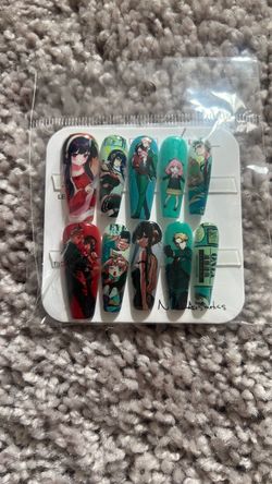Anime Press-On Nail Set Spy x Family