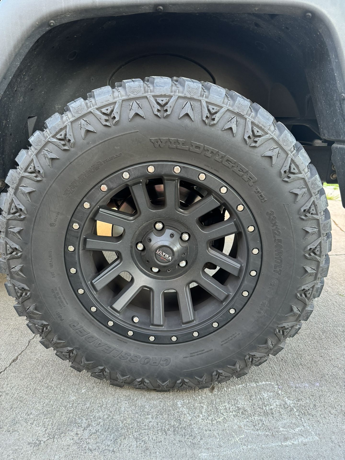 Off Road Wheels Jeep 17inch