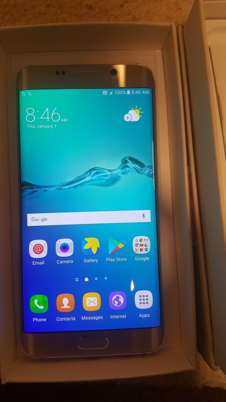 Samsung Galaxy S6 Edge Plus Gold- MetroPCS/T-Mobile- Brand New Condition