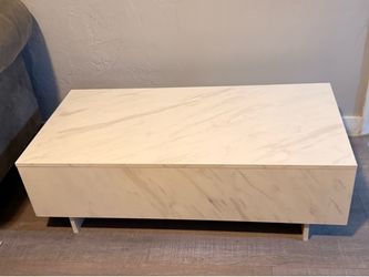Marble coffee table