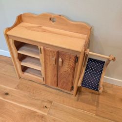 Doll Changing Table with Swing