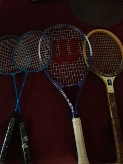 Tennis racquets