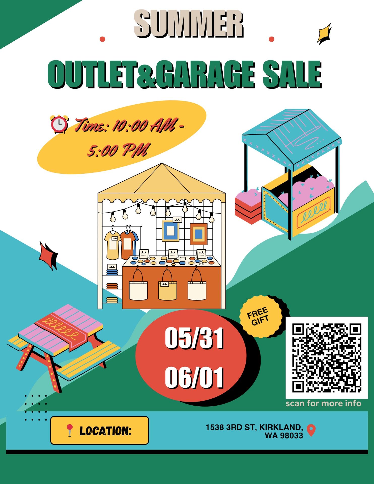 π Summer Outlet&Garage Sale is Now Live!