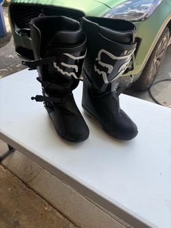 Fox comp x off road boots used men’s bike riding boots size 12