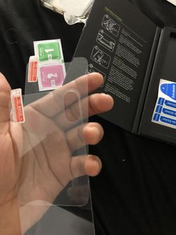 Premium Front & Back Tempered Glass Screen Protector iPhone X