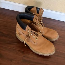 Timberland Premium Wheat Boots Size 9.5 Men’s