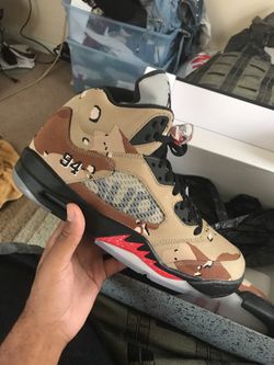 Supreme 5 deadstock size 12 reciept and all in hand