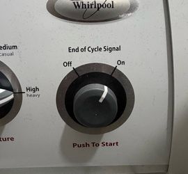 Whirlpool working dryer