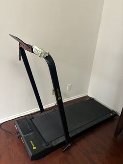 Small treadmill for quick workouts